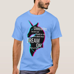 DREAM PÅ Unicorns design T Shirt