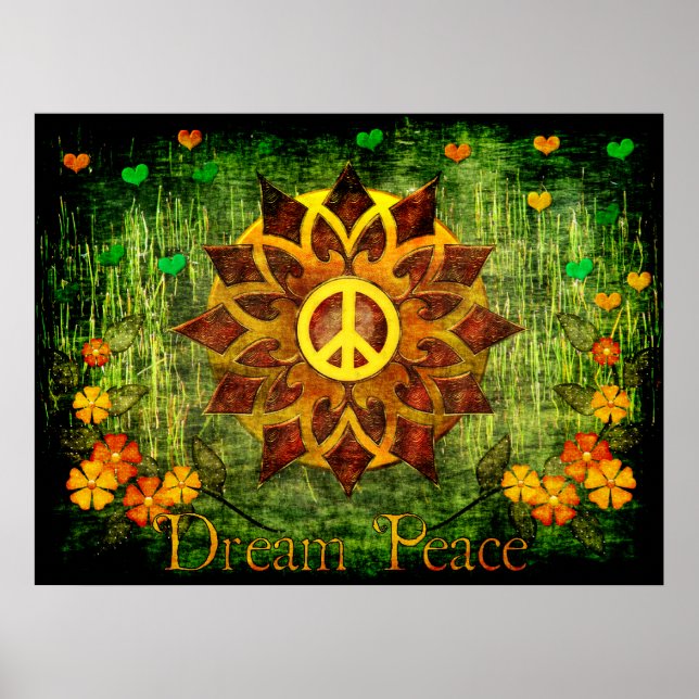 Dream Peace Poster (Framsidan)