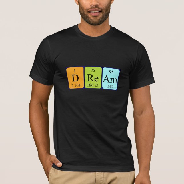Dream Periemisk skjorta bord namn T Shirt (Framsida)