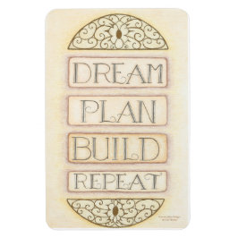 Dream Plan Bygger Upprepa magnet