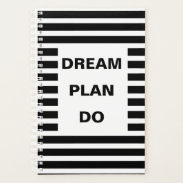 Dream Plan Do Black Rand Motivational Quote