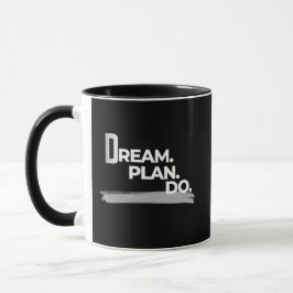 Dream Plan Do Execution Mindset Mugg