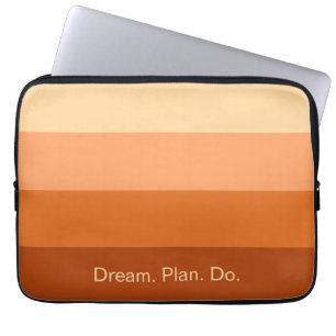 Dream Plan Do - Motiv övertoning Laptop Fodral