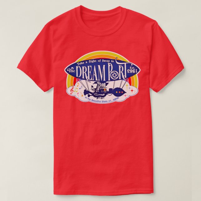 Dream Port T Shirt (Design framsida)