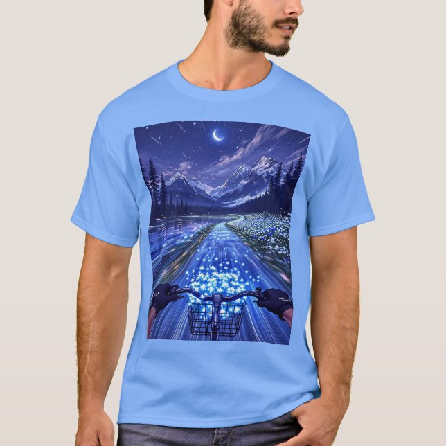 Dream Ride genom Starry Natt T Shirt (Framsida)