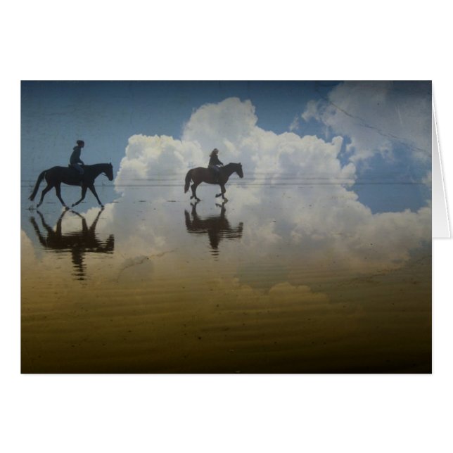 Dream Ride Hälsningskort (Framsidan Horizontal)