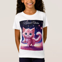 Dream rosa kitten Pets-plantskolans unika design T Shirt