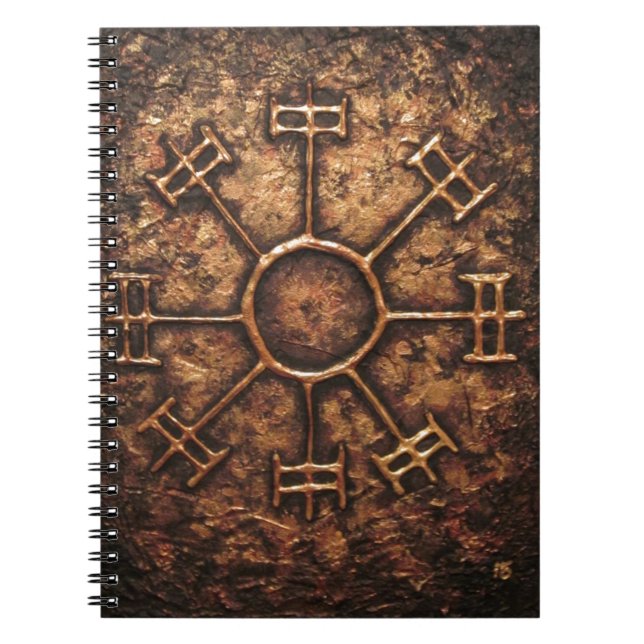 Dream Rune Anteckningsbok Med Spiral (Framsidan)