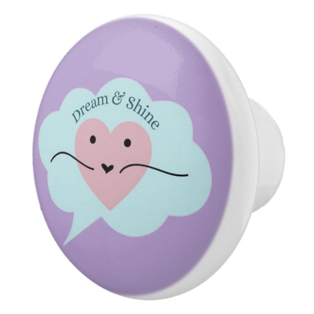 Dream & Shine Cute Pastel Ceramic Knob Knopp (Höger)