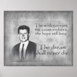 Dream ska aldrig dö Poster