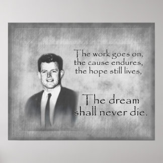 Dream ska aldrig dö Poster