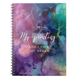 Dream Sketcher-anteckningsbok Anteckningsbok Med Spiral