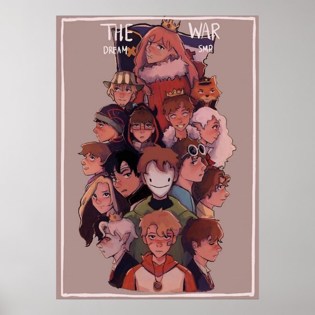 Dream Smp Fantastisk Poster (Framsidan)