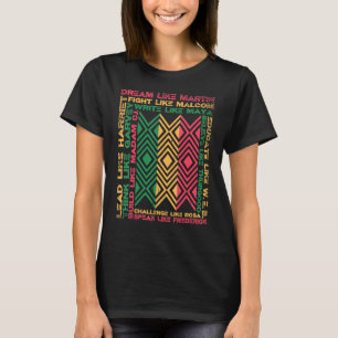 Dream som Martin African American Black History T Shirt