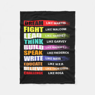 Dream som Martin Lead som Harriet Black History Fleecefilt