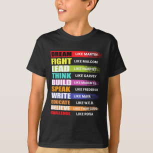 Dream som Martin Lead som Harriet Black History T Shirt