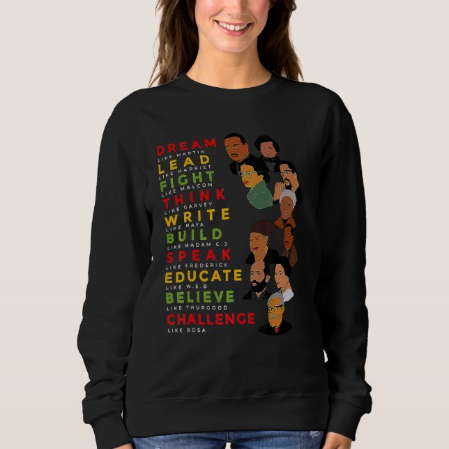 Dream som Martin Lead som Harriet Black History T Shirt (Framsida)
