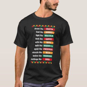 Dream som Martin Lead som Harriet Black History T Shirt
