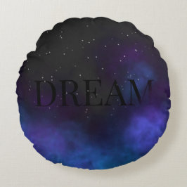 Dream Space Nebula Rund Kudde