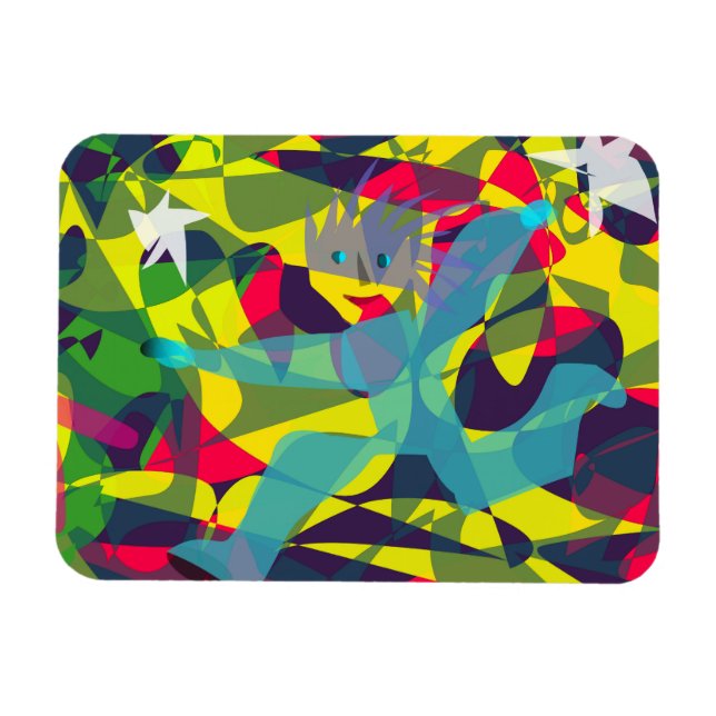 Dream Springa Surreal Imagination Flexible Magnet (Horisontell)