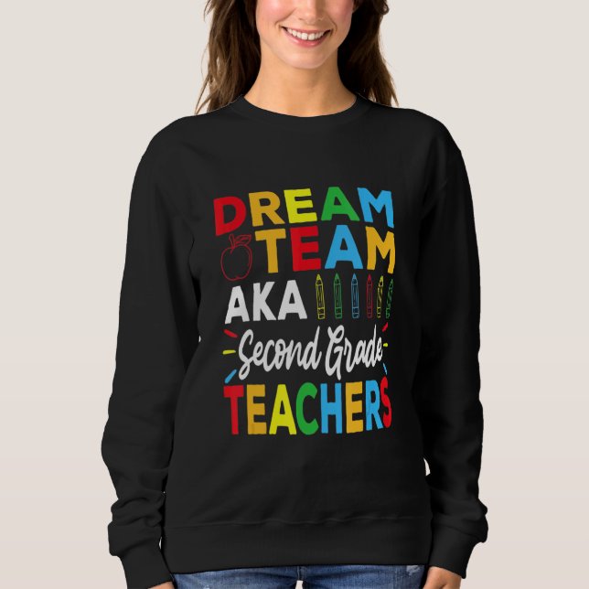 Dream Team Kindergarten Teacher Back to school T Shirt (Framsida)