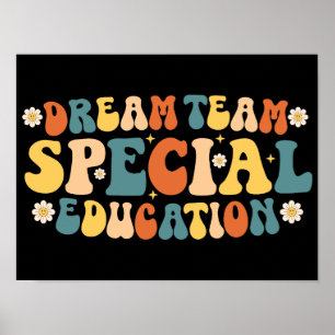 Dream Team Speciell Education Poster