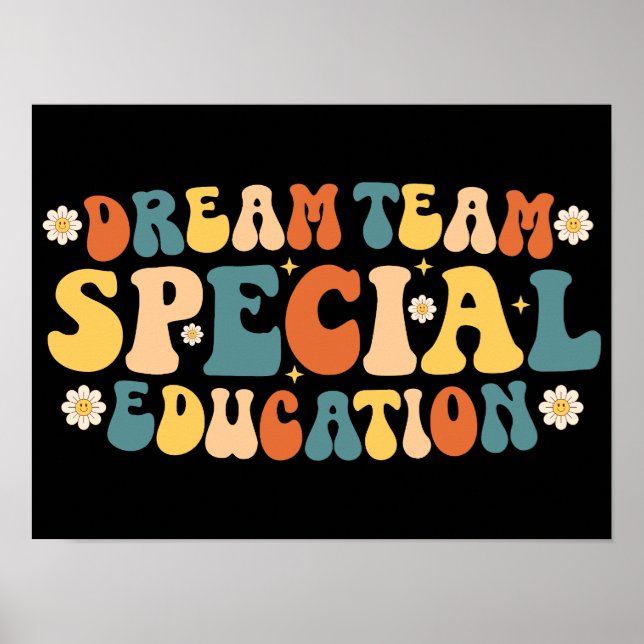 Dream Team Speciell Education Poster (Framsidan)