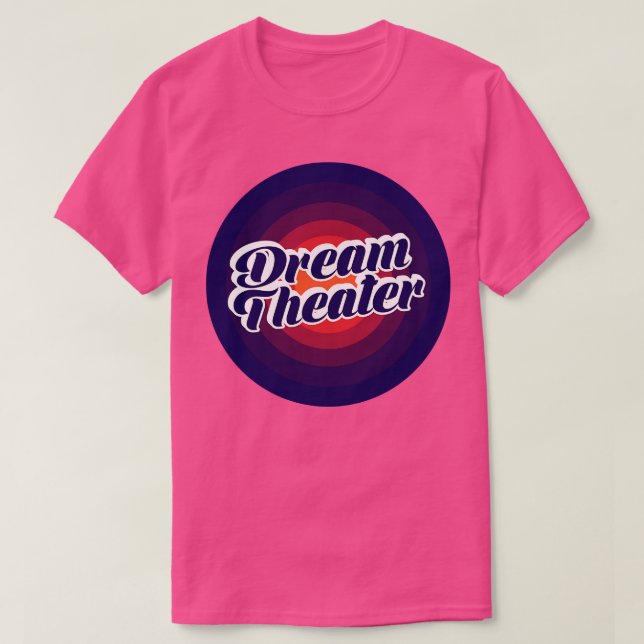 Dream Theater Blurn Circle T Shirt (Design framsida)