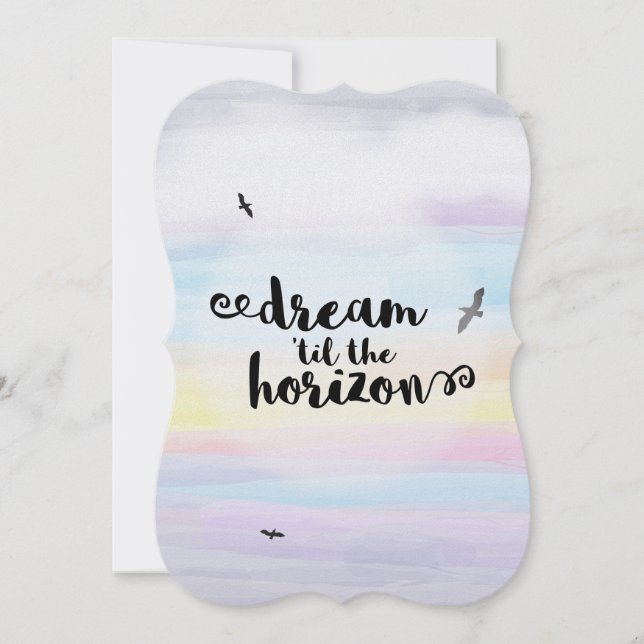 Dream "til the Horizon (Framsida)