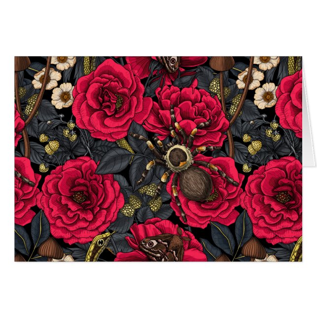 Dream-trädgård 3 hälsningskort (Framsidan Horizontal)