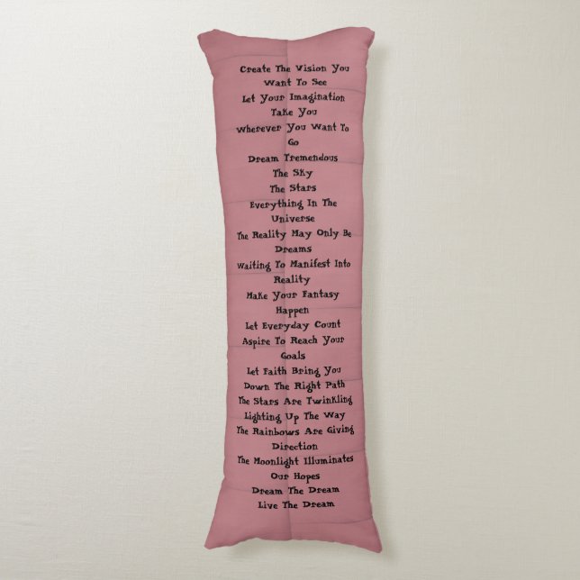 Dream Tremendous Kroppskudde (Framsidan Vertikal)