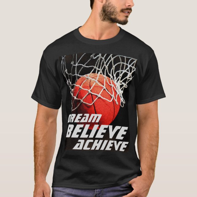 Dream Tro Achieve Basketball T Shirt (Framsida)