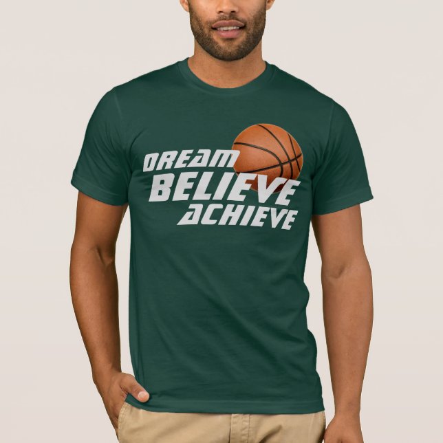 Dream Tro Achieve Basketball T Shirt (Framsida)