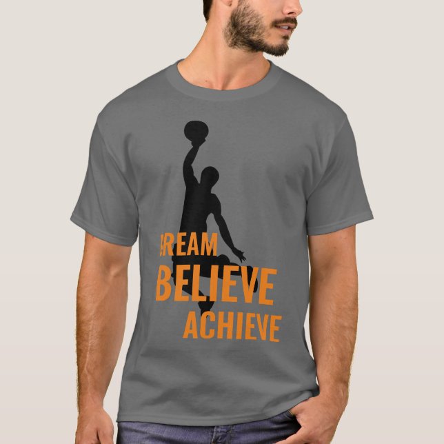 Dream Tro Achieve Basketball T Shirt (Framsida)
