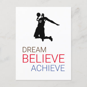 Dream Tro Achieve Basketball Vykort