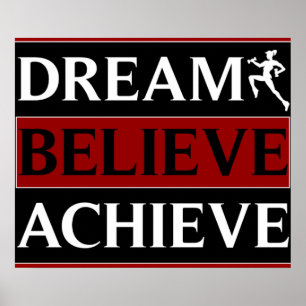 Dream Tro Achieve Fitness Poster