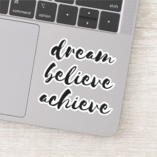 Dream Tro Achieve Klistermärken