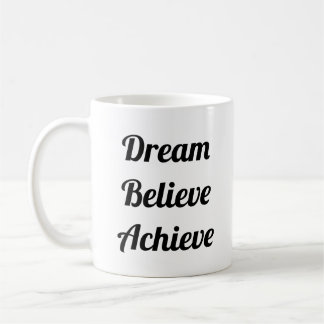 Dream Tro Achieve Life Quote Funny Jumbo Kaffemugg