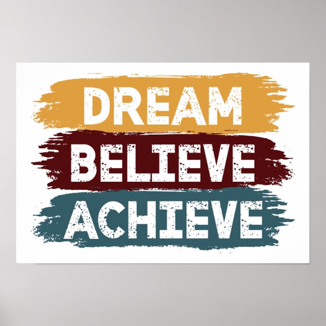 Dream Tro Achieve Poster (Framsidan)