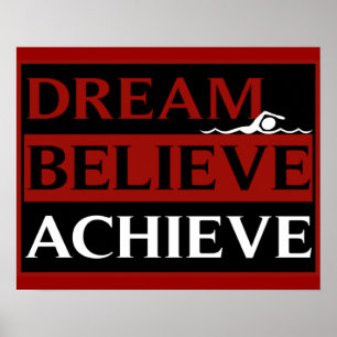 Dream Tro Achieve Swimming Poster