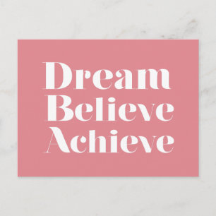 Dream Tro Achieve Vykort