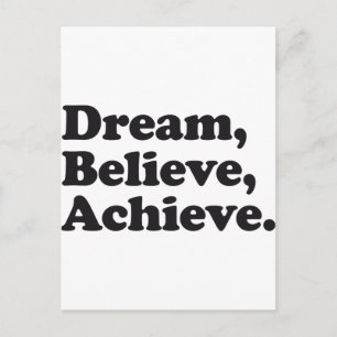 Dream Tro Achieve Vykort