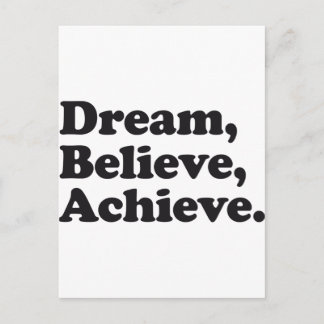Dream Tro Achieve Vykort