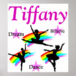 DREAM, TRO, DANCE PERSONLIG POSTER