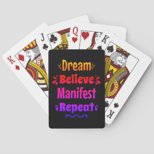 Dream Tro Manifest Repetera - inspirerande Casinokort