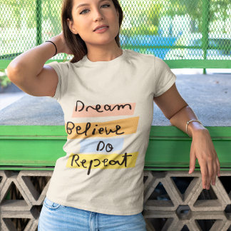 Dream & Tro T-Shirts för kvinnor