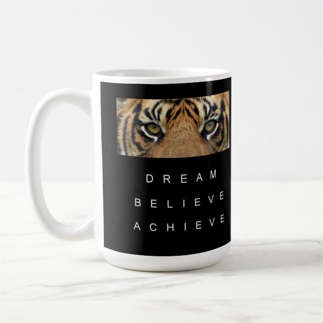 Dream tror att tiger Ögon kan vara ett motiv Kaffemugg (Vänster)