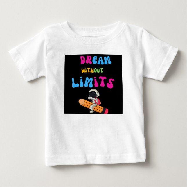 Dream utan begränsningar t shirt (Framsida)
