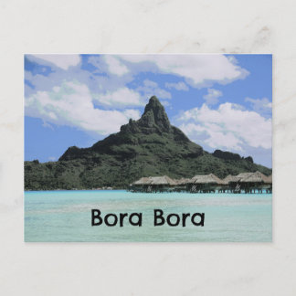 Dream Vacation Bora Bora Tahiti Afee Forformation Vykort