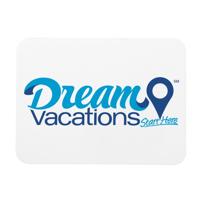 Dream Vacations Magnet (Horisontell)